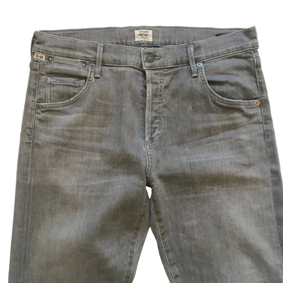 Citizens of Humanity Emerson Slim Boyfriend Jeans Denim Womens 29 Gray Ankle - Picture 4 of 13